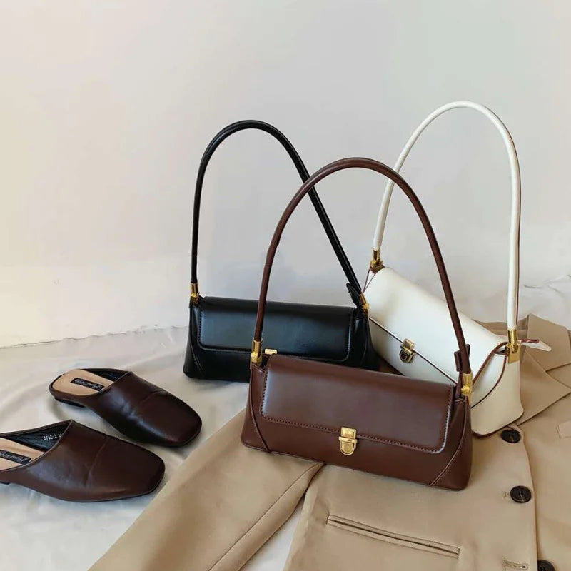 Ladies' Chic Cowhide Clutch